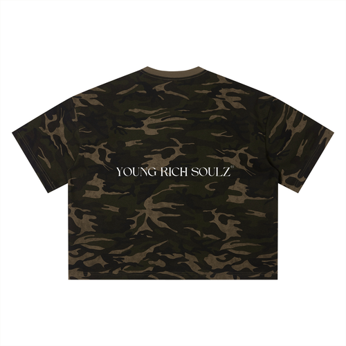 Aggressive Camo Boxy T-Shirt